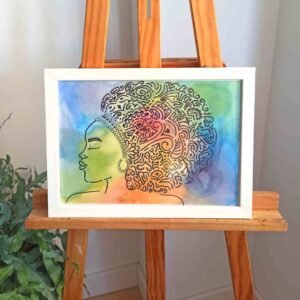 MaoDona Isabel Watercolor 32x23 cm