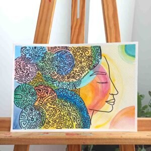 MaoDona Liberty Watercolor 32x23 cm