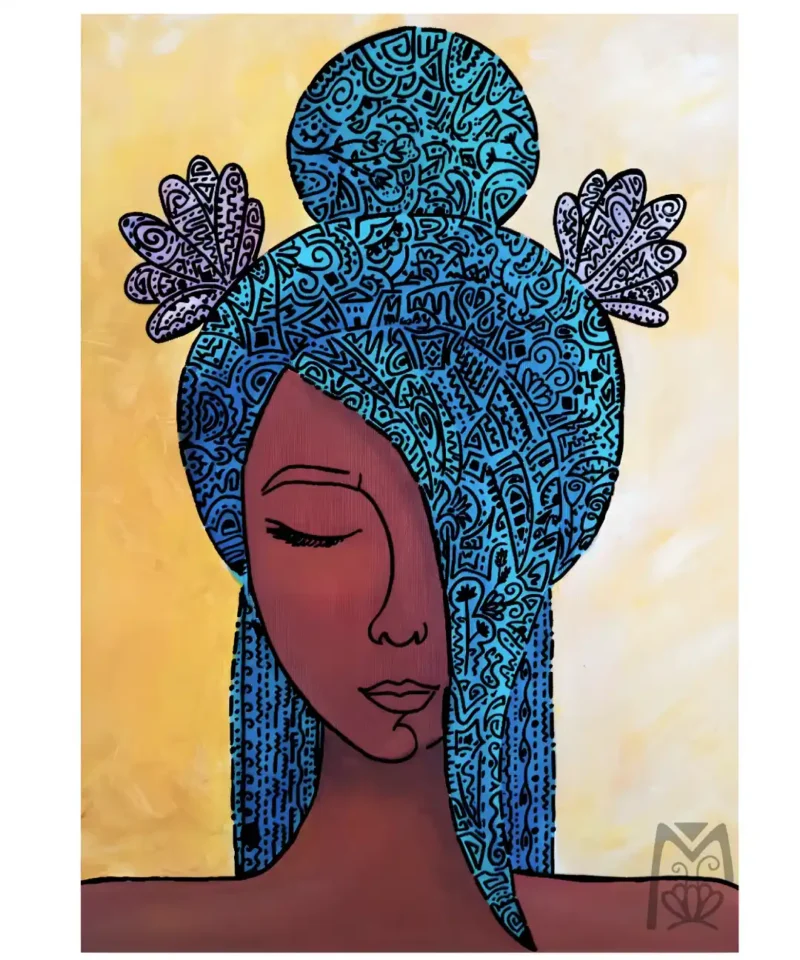 MaoDona Lilo Acrílico 50x65cm