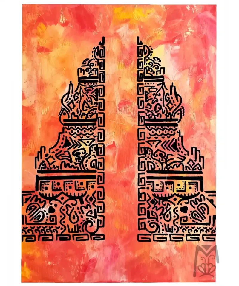 MaoPuerta Bali 1 38x46cm
