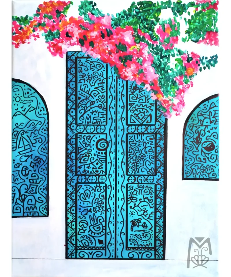 MaoPuerta Grecia 1 30x40cm
